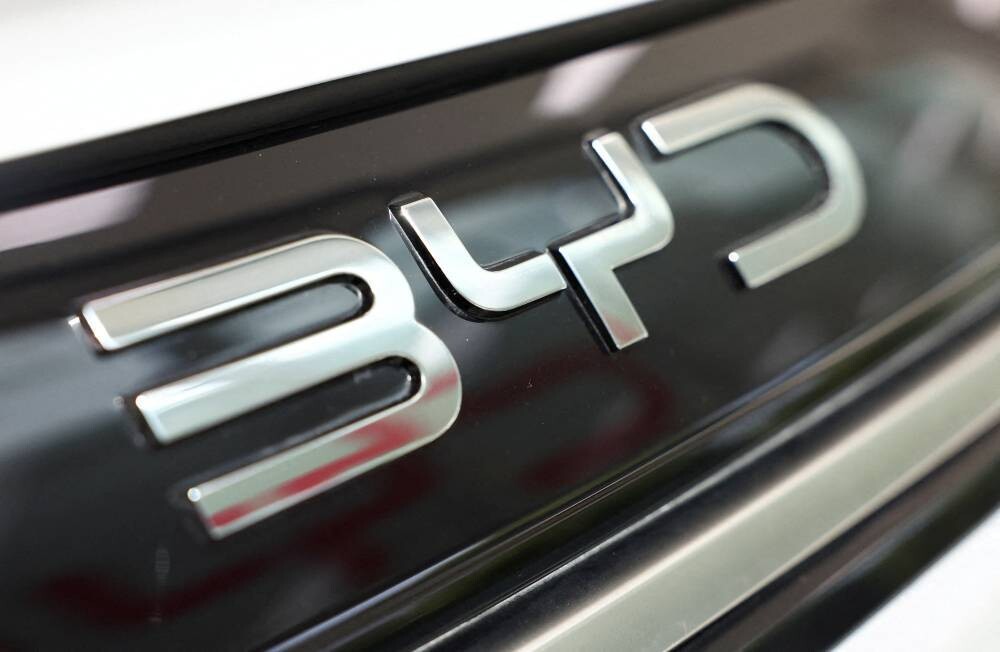 BYD narrows gap with Tesla in UK electric car market