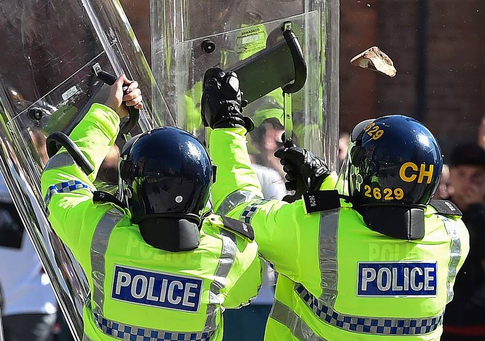 Правительство Великобритании подтверждает нулевую терпимость кviolent unrest