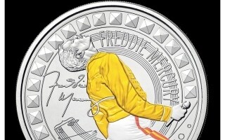 Британский монетный двор выпустил монету в честь Фредди Меркюри