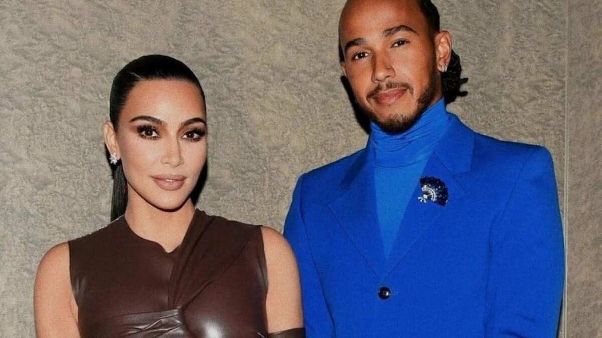 Lewis Hamilton and Kim Kardashian: Romance in England