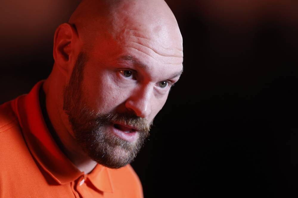 Британский боксер Tyson Fury сразится с Олександром Усиком в Эр-Рияде