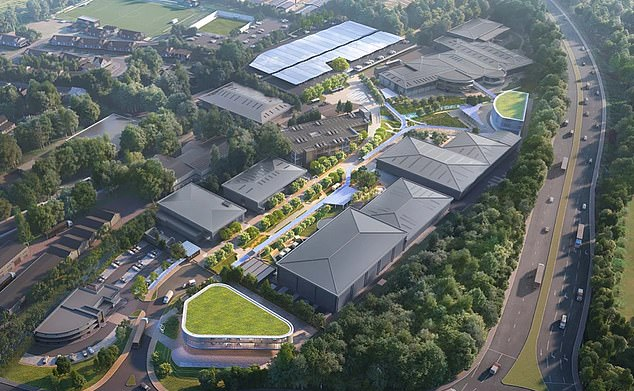 В Англии представлена новая штаб-квартира Mercedes в Формуле-1