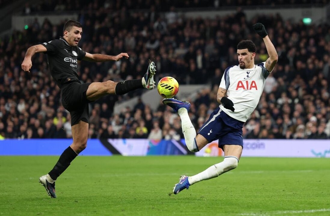 Tottenham and Manchester City Draw 2-2