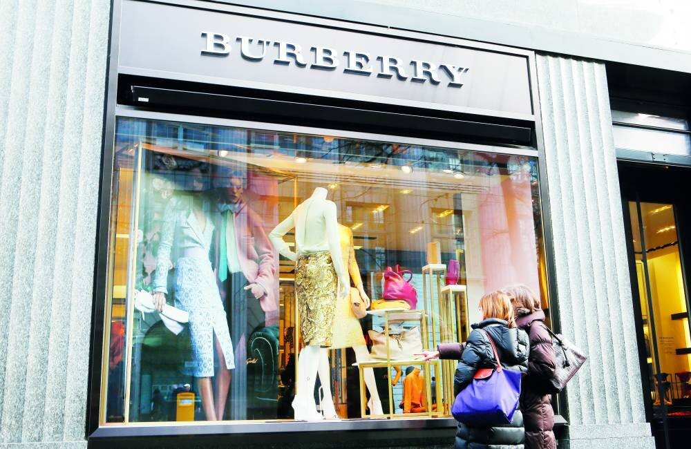 Burberry Reports Sales Growth in China