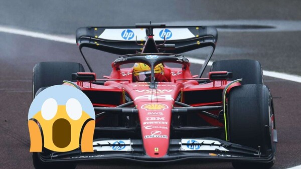 Исторический тест-драйв Хэмилтона с Ferrari