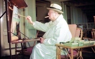 Выставка произведений искусства Уинстона Черчилля откроется в Лондоне