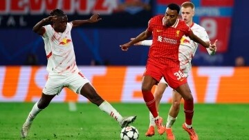 Нуньес звёзды, когда Ливерпуль обыгрывает РБ Лейпциг 1-0