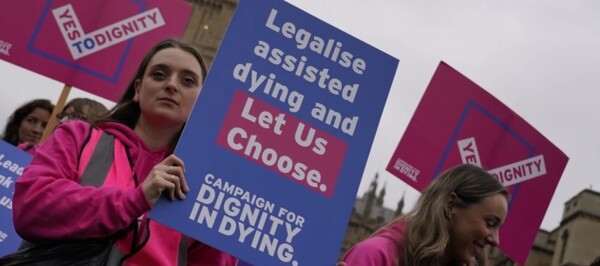 Предложение о легализации assisted suicide в Лондоне