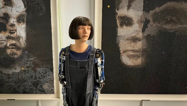 Subasta de la obra de arte del robot Ai-Da | Ours Abroad News