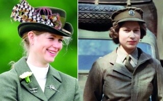 Princess Louise Windsor Trains with Army Cadets