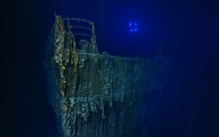 Кораблекрушение Титаника показывает значительное разрушение
