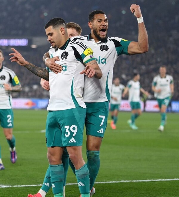 Ньюкасл одерживает победу над Вест Хэмом 1-0