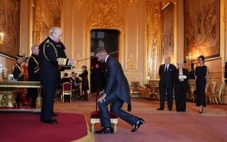 David Beckham knighted by King Charles III